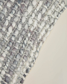 Чехол для подушки Deyarina серо-белый 45 x 45 см