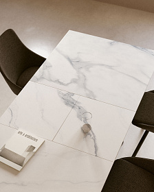 Раздвижной стол Theone 160 (210) x 90 cm керамика