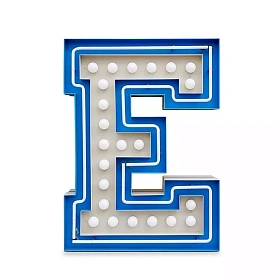 Напольный светильник LETTER E GRAPHIC