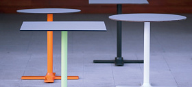 Уличный стол Colors со столешницей Compact 70 x 70 см