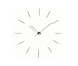 Часы Merlin N 12 хром-венге 125 cm