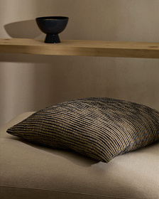Sepina Чехол на подушку из хлопка серый 50 x 50 см