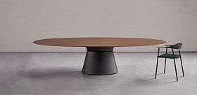 Стол с эллептическим основанием Essens 220x140cm