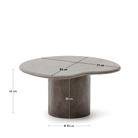 Macarella Журнальный столик из цемента 83 x 77 см
