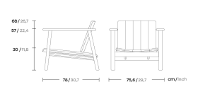 Кресло мягкое Riva  KS2600500