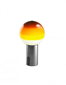 Настольный светильник Dipping Light Portable оранжево-графитовый