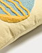 Cordelia Чехол на подушку из 100% хлопка бежевого цвета 45 x 45 см