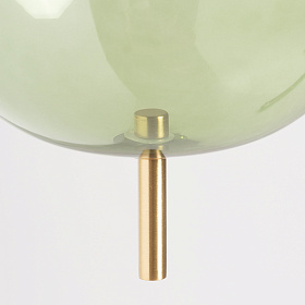 Подвесной светильник Micah зелено-золотой 33409