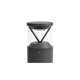 Rush 250 Светильник на столбе темно-серого цвета 4000К, ширина 360°