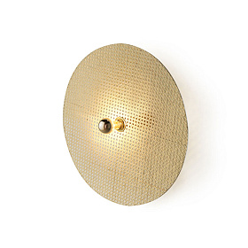 Бра Tan Tan A1053/15 см золотой металл + 1125/60 см натуральный ротанг