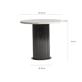 Приставной столик Coen 50 см