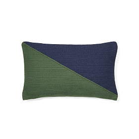 Saigua Чехол на подушку сине-зеленый 30x50