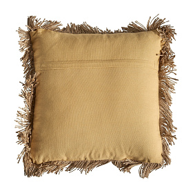 Квадратная подушка Keith коричневого цвета 47x47