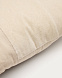 Zaira Чехол на подушку 100% хлопок и белый бархат 45 х 45 см