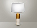 Настольная лампа Lucian 1L белый мрамор