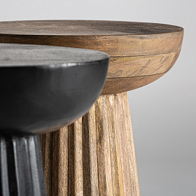 Деревянный столик Plisse натуральный