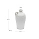 Palafrugell Белая терракотовая ваза 36,5 см