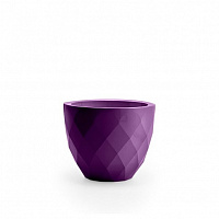 Кашпо Vases Nano матовое фиолетовое 15см
