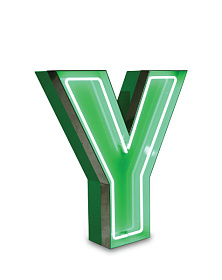 Напольный светильник LETTER Y GRAPHIC