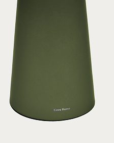 Arenys Большая переносная настольная лампа в зеленом цвете