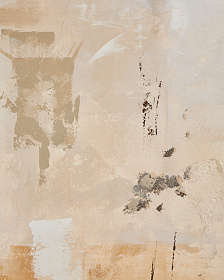 Абстрактная картина Silpa темно-бежевый 200 x 120 см