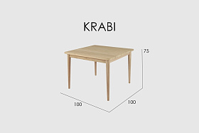 Обеденный стол Krabi квадратный