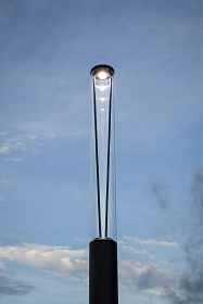 Rush 3700 Лампа на столбе темно-серого цвета 2700K 360° CASAMBI
