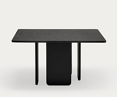 Обеденный стол квадратный Arq черный