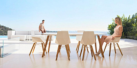 Обеденный стол Faz деревянный 60x60 см