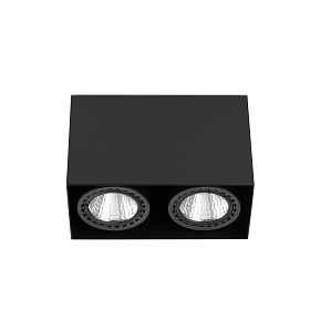 Потолочный светильник Teko 2 черный LED 34-48W P.WHITE 3100K 20є