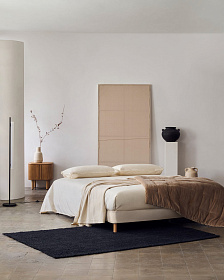 Основание кровати Ofelia со съемным чехлом бежевого цвета 180 x 200 см