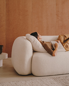 Martina 3-местный диван из необработанной ткани букле 240 см