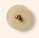 Бра Tan Tan A1053/5 см золотой металл + 1125/30 см натуральный ротанг