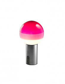 Настольный светильник Dipping Light Portable розово-графитовый
