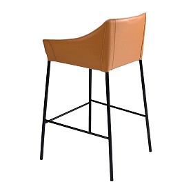 Барный стул 4145/CS931A коричневый из экокожи