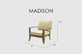 Кресло Madison BRONZE