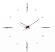 Настенные часы Mixto N хром-венге 155 cm