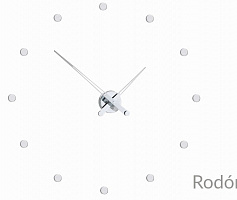 Настенные часы Rodon i 12 хром