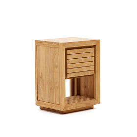 Kenta Мебель для ванной комнаты из массива тика с натуральной отделкой 60 x 45 см