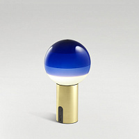 Настольный светильник Dipping Light Portable синий-латунь