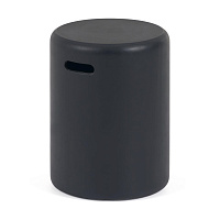 Столик Taimi из бетона в черном цвете