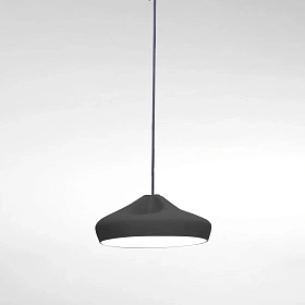Подвесной светильник Pleat Box 36 LED черно-белый