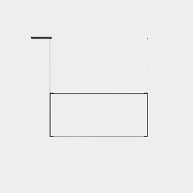 Подвесной светильник Tubs Modular Rectangular Vertical