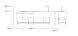 Кухонная база Double Kitchen раковина + 2 варочные поверхности KSA604600