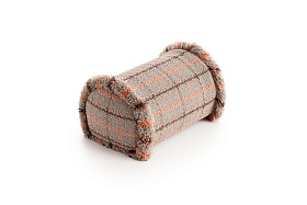 Подушка-ролл GL Tartan terracotta большая