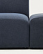 Neom Одноместный диван с задним модулем синего цвета 169 см
