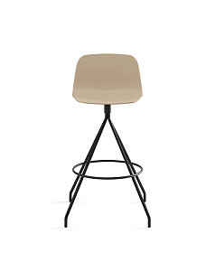 Барный стул Maarten Swivel Counter Stool Base пластиковая низкая спинка