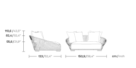 Кушетка Grand Bitta KS7003600