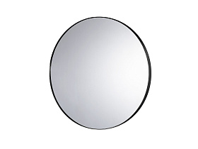 Круглое зеркало Orio Ø120 черное