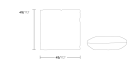 Подушка декоративная Band 45 x 45